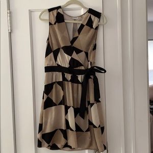 DNKY fully lined wrap summer dress-sz8